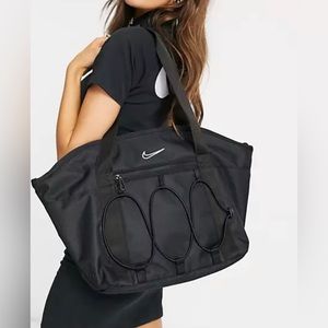 Nike Womens One Training Tote Black Carryall Yoga Workout Laptop Everyday Bag